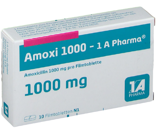 Amoxil 1000 mg Amoxicillin