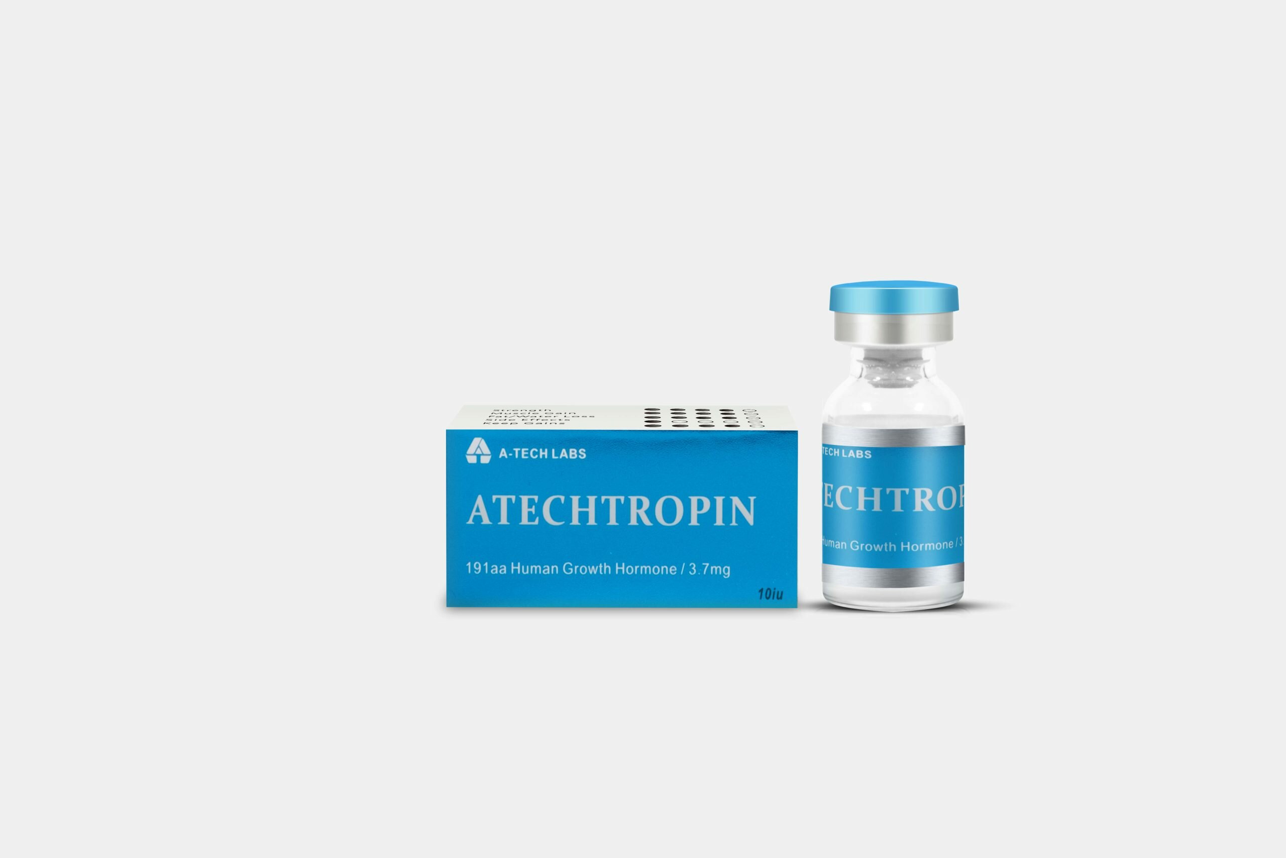 ATECHTROPIN – HGH 3.7mg – 10 Vials of 10IU