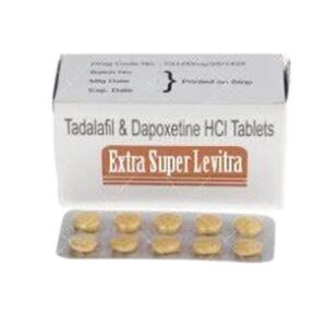 Extra Super Levitra 100 mg (vardenafil-40 + dapoxetine-60 mg)
