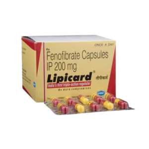 Lipicard 200 Fenofibrate Capsule 200 Mg