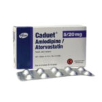 Caduet 5 /20 mg Amlodipine + Atorvastatin