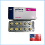 Ativan 1 mg (Pfizer) - US2US - 60 pills