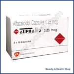 Alpha D3 0.25 Mcg (Alfacalcidol) - 30-capsules