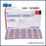 Amaryl 1 mg (Glimepiride) - 30-pills
