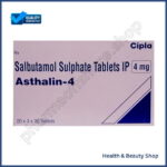 Asthalin 4 mg (Salbutamol) - 30-pills