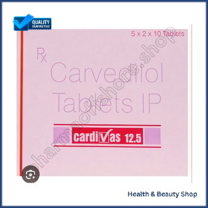 Cardivas 12.5 mg (Carvedilol)