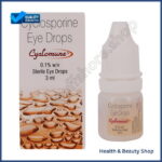Cyclomune 0.1% Eye Drop (Cyclosporin) - 1-bottle