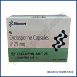 Cyclophil Me 25 mg (Cyclosporine) - 30-capsules