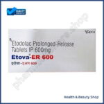 Etova 600 mg (Etodolac) - 30-pills