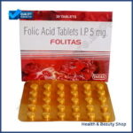 Folvite 5 mg (Folic Acid) - 45-pills