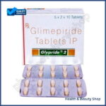 Glypride 2 mg (Glimepiride) - 60-pills