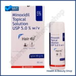 Hair 4U 5% Bottlesolution (Minoxidil/Aminexil) - 1-bottle