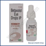 Iobet Eye Drop 5 Ml (Betaxolol) - 3-bottles