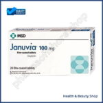 Januvia 100 mg (Sitagliptin) - 28-pills