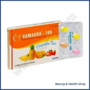 Kamagra Chewable 100 mg Sildenafil Citrate
