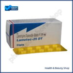 Lametec 25 mg Dt (Lamotrigine) - 60-pills