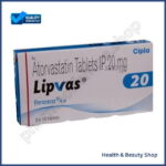 Lipvas 20 mg (Atorvastatin) - 60-pills
