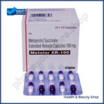 Metolar Xr 100 mg (Metoprolol) - 30-capsules