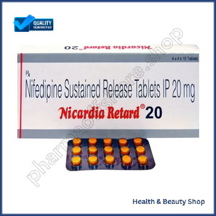 Nicardia Retard 20 mg Nifedipine