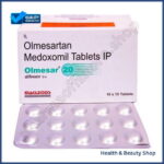 Olmesar 20 mg (Olmesartan) - 30-pills