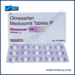 Olmesar 40 mg (Olmesartan) - 30-pills