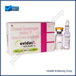 Ovidac 10000Iu Hcg (Human Chorionic Gonadotropin) - 3-vials-3-nacl-amps