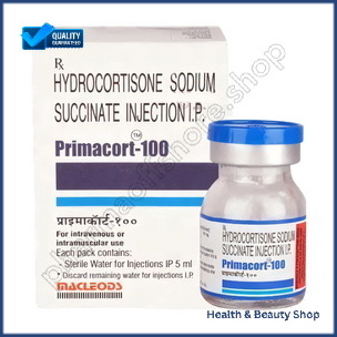 Primacort Injection 100 mg Hydrocortisone