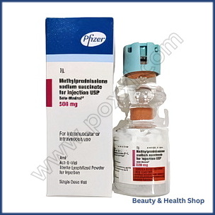 Solu Medrol Methylprednisolone 500