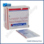 Sumatriptan 25 mg (Sumatriptan) - 100-pills