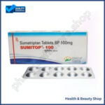 Sumitop 100 mg (Sumatriptan) - 90 pills