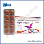 Super Tastylia (Tadalafil/Dapoxetine) - 60-pills