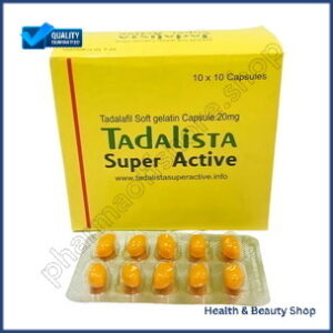 Tadalista Super Active 20 mg Tadalafil Soft Gelatin Capsules