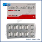 Taxim O Dt 100 mg (Cefixime) - 30-pills