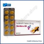 Varditra 20 mg (Vardenafil) - 60-pills