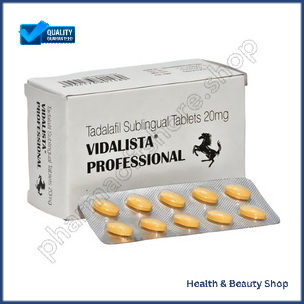 Vidalista Professional 20 mg Tadalafil Sublingual