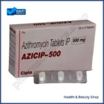 Azicip 500 mg (Azithromycin) - 30-pills