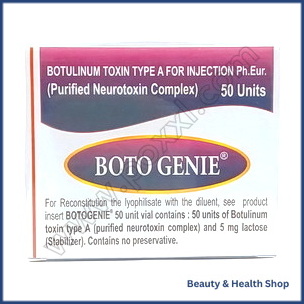 botulinum toxin type a purified neurotoxin complex 50iu or  100iu 